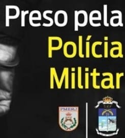 Foragido da Justiça é preso em Iguaba Grande durante patrulhamento da PM