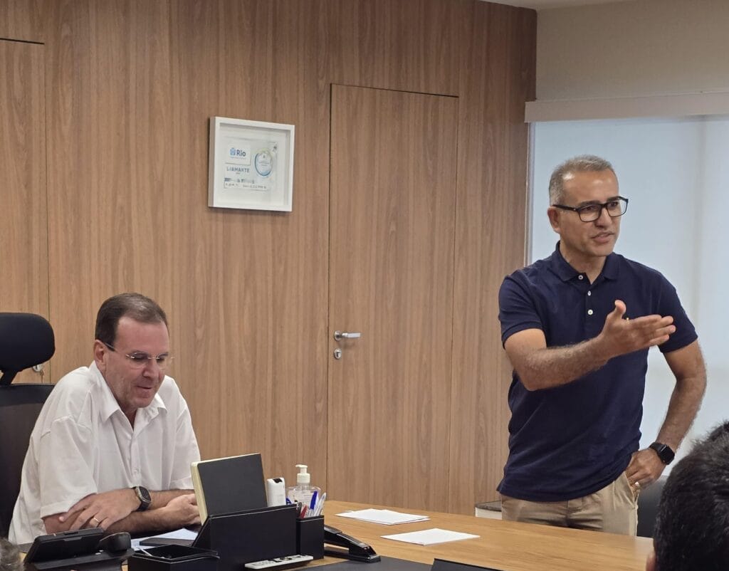 Vantoil Martins se reúne com Eduardo Paes no Rio e defende valorização do interior do estado