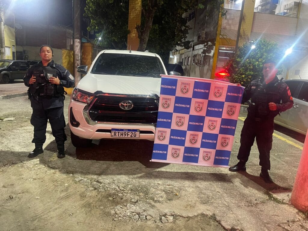 Hilux clonada é apreendida em Iguaba Grande e polícia confirma roubo registrado desde 2023